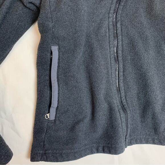 Patagonia women's small synchilla fleece zip up jacket flaw blue gorp hiking - Picture 3 of 10